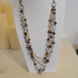 N-011-Vintage Signed Cookie Lee Necklace